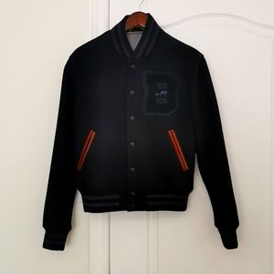 Men Brooklyn Circus Varsity Jacket (Navy)